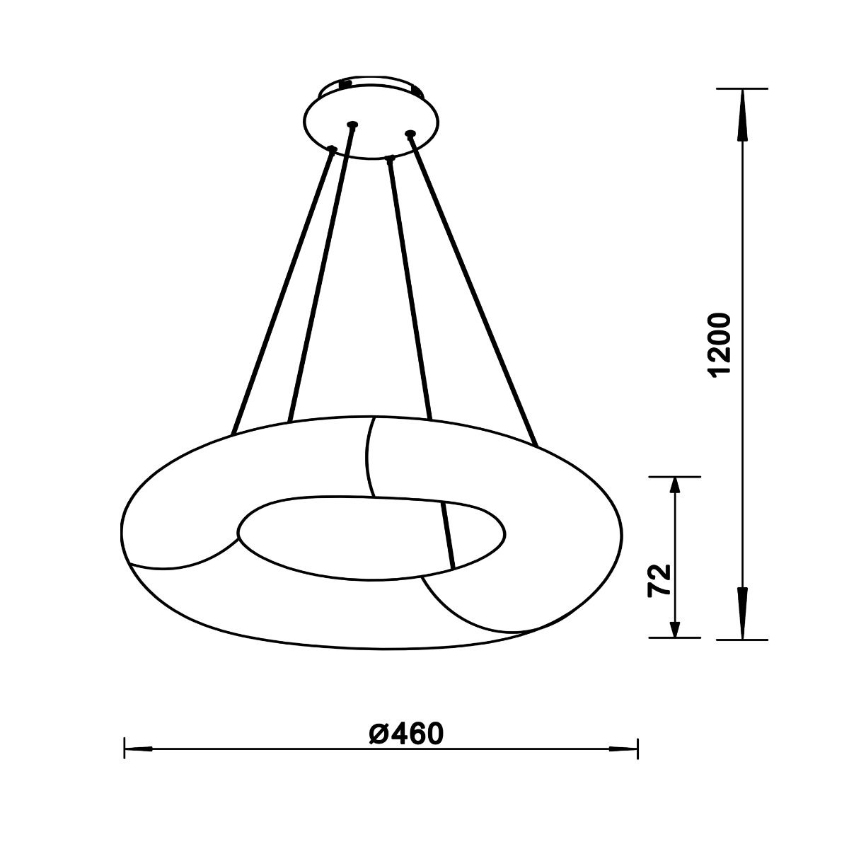 Lampa wisząca LIMA 15010002