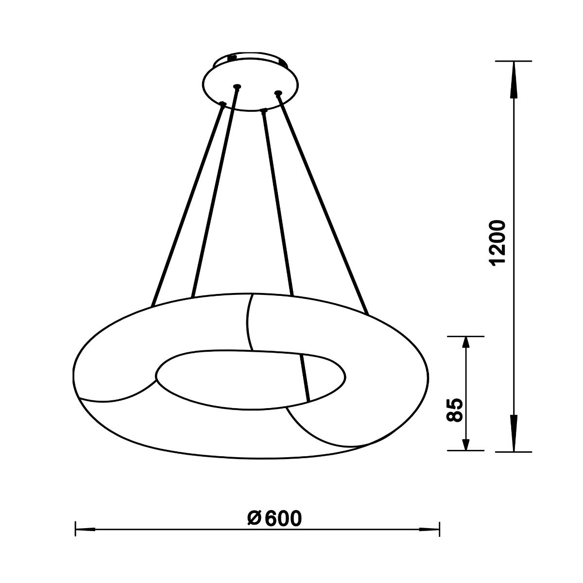 Lampa wisząca LIMA 15010003