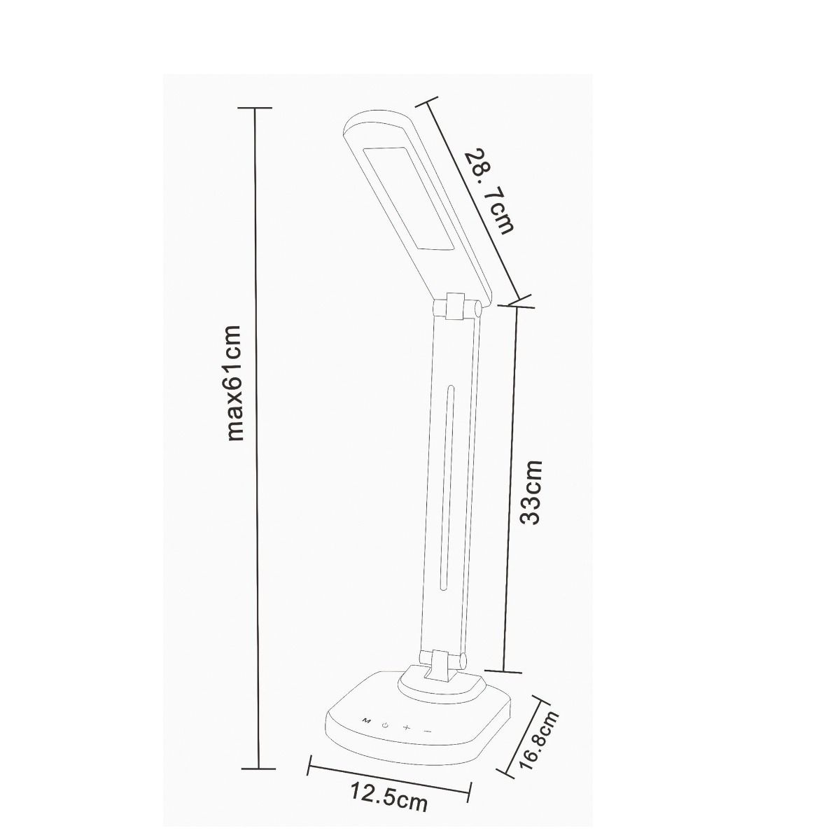 Lampa biurkowa LED 1601