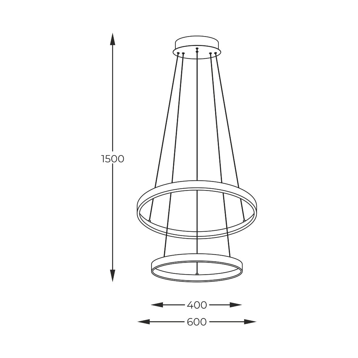 18140BK-2 BRENO LAMPA WISZĄCA CZARNA/BLACK