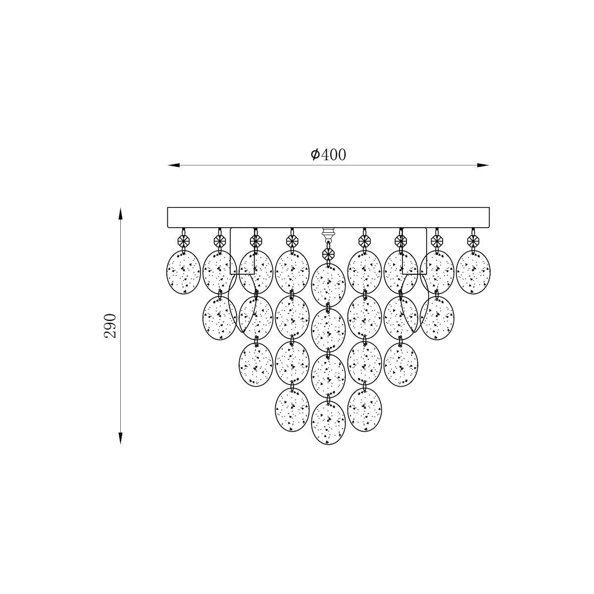 Lampa sufitowa PARDO 18365L