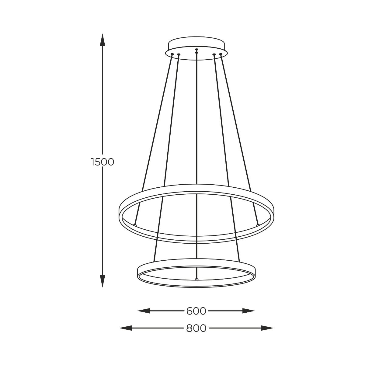 2023200-BK BRENO LAMPA WISZĄCA CZARNA/BLACK