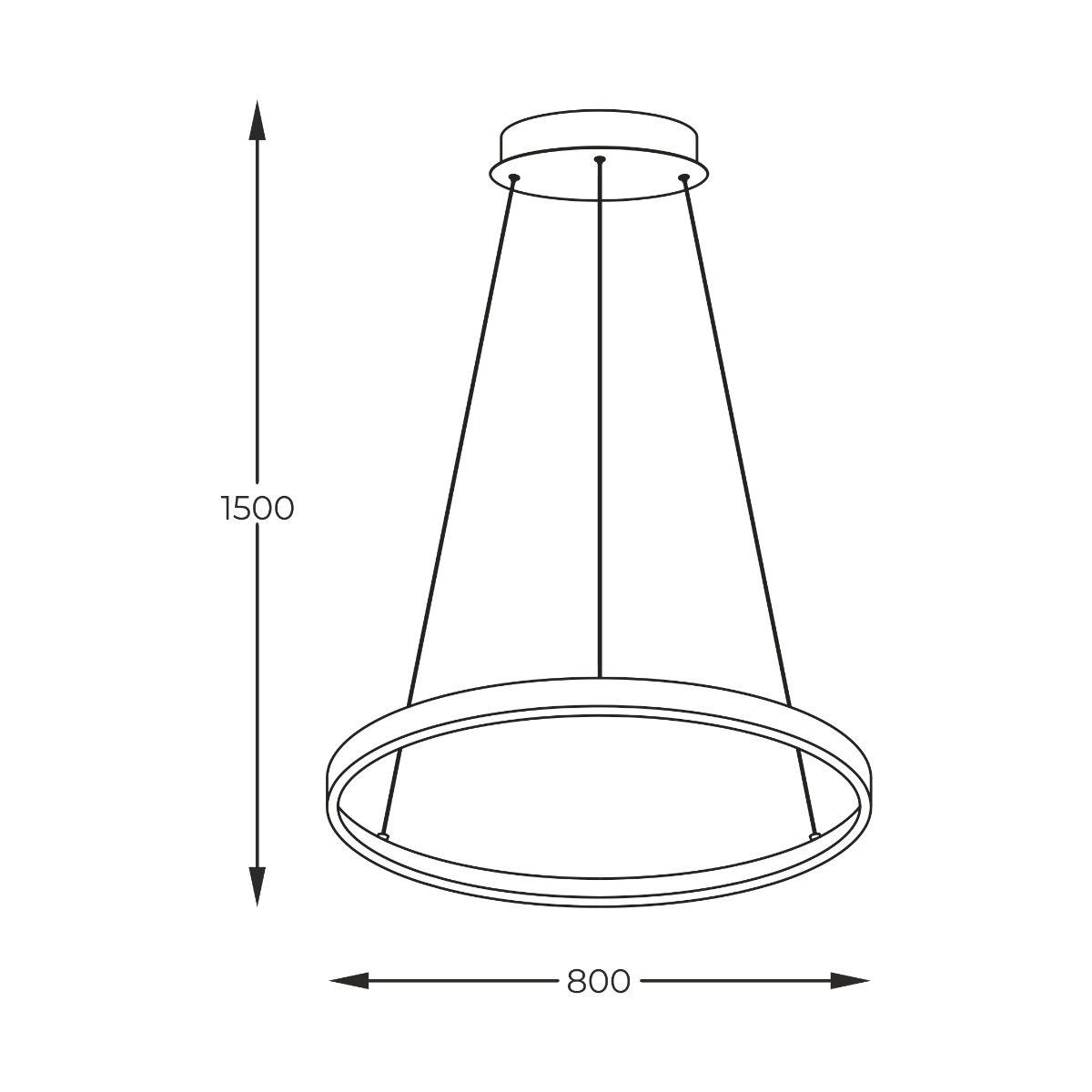 2023201-BK80 BRENO LAMPA WISZĄCA CZARNA/BLACK