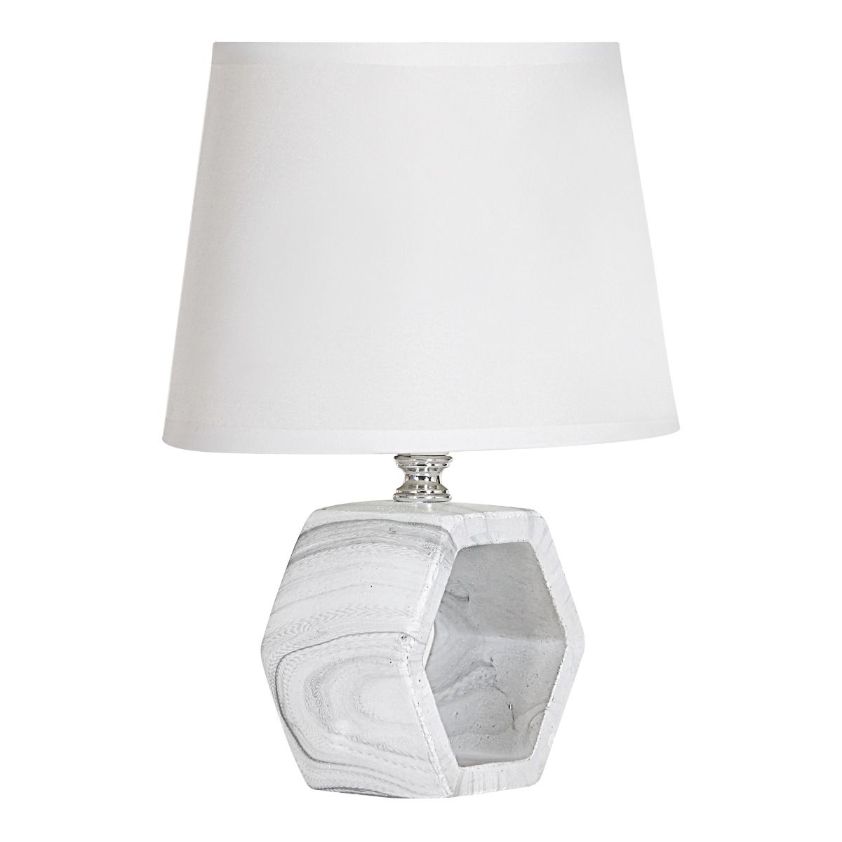 2095 LAMPA STOŁOWA BIAŁO-CZARNA/WHITE-BLACK