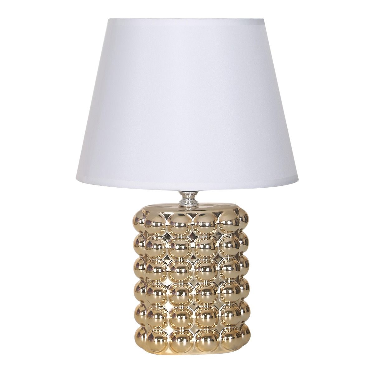 2177 LAMPA STOŁOWA ZŁOTO-BIAŁA/GOLD-WHITE