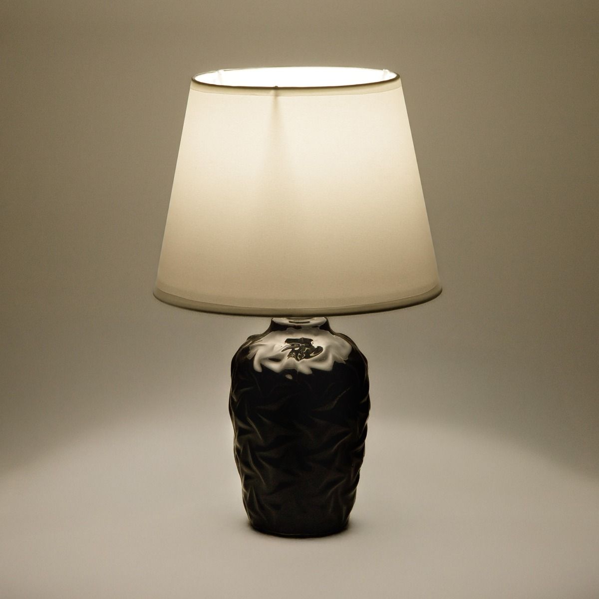 2179 LAMPA STOŁOWA CZARNO-BIAŁA/BLACK-WHITE