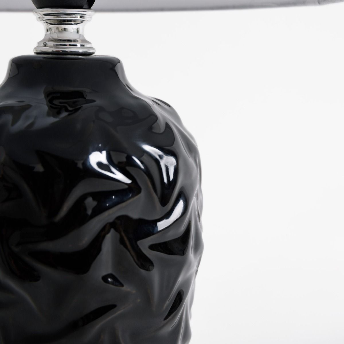 2179 LAMPA STOŁOWA CZARNO-BIAŁA/BLACK-WHITE