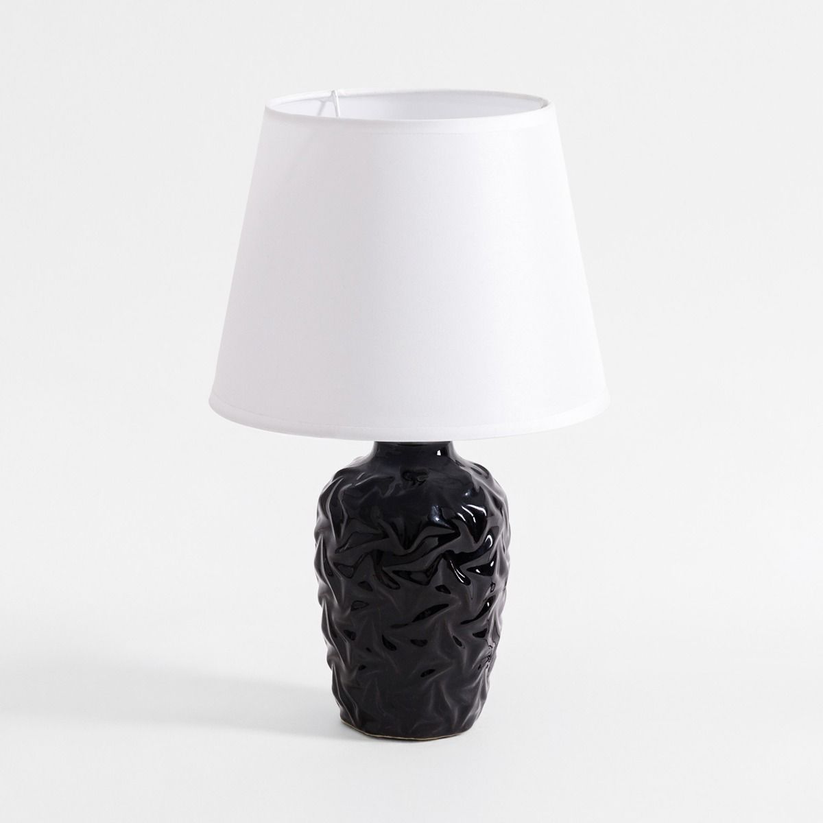 2179 LAMPA STOŁOWA CZARNO-BIAŁA/BLACK-WHITE