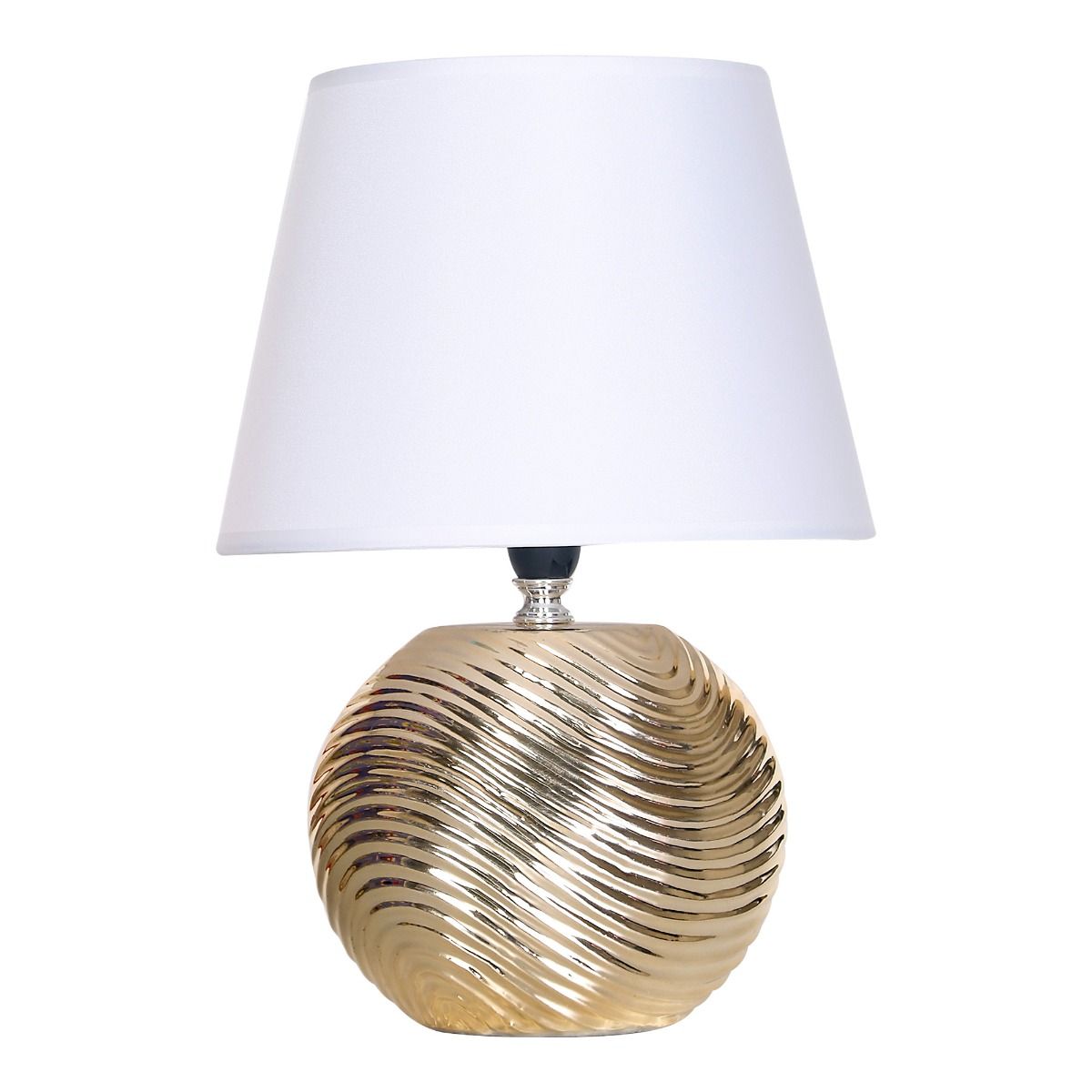 2182 LAMPA STOŁOWA ZŁOTO-BIAŁA/GOLD-WHITE