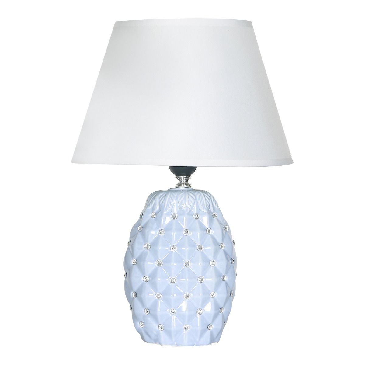 2287 LAMPA STOŁOWA NIEBIESKO-BIAŁA/BLUE-WHITE