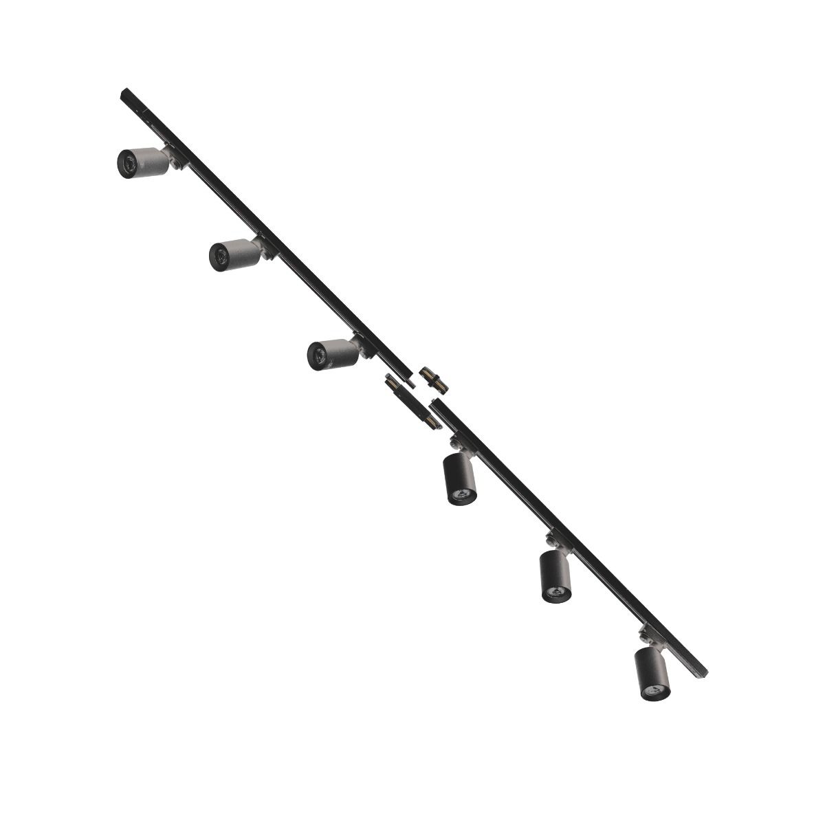 3025 Zestaw 7 szynoprzewody black jednoobwodowy