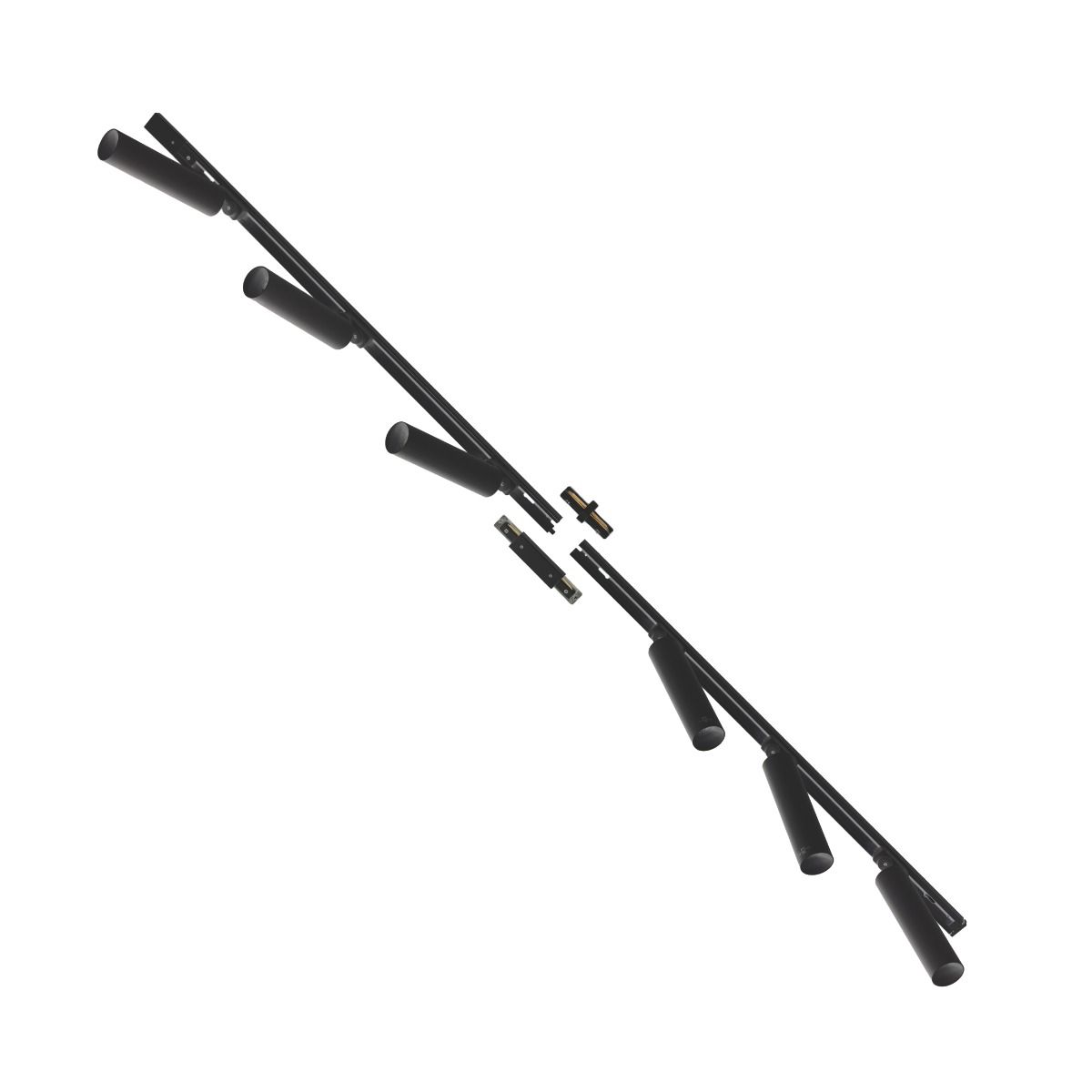 3027 Zestaw 9 szynoprzewody black jednoobwodowy