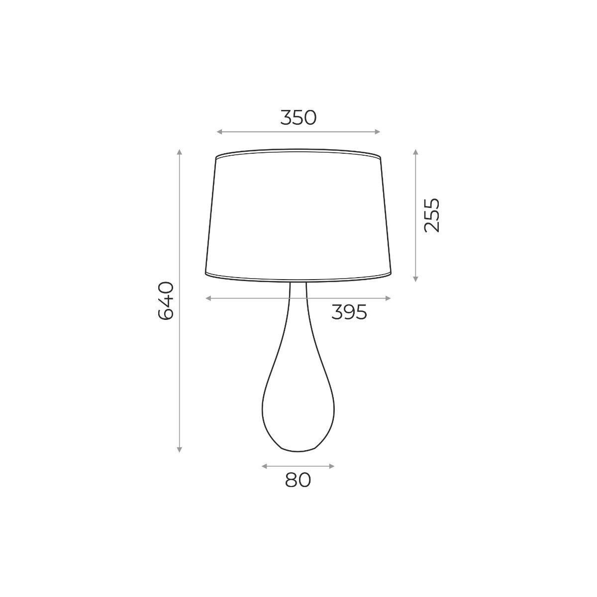 Lampa stołowa TUREEN 4112245