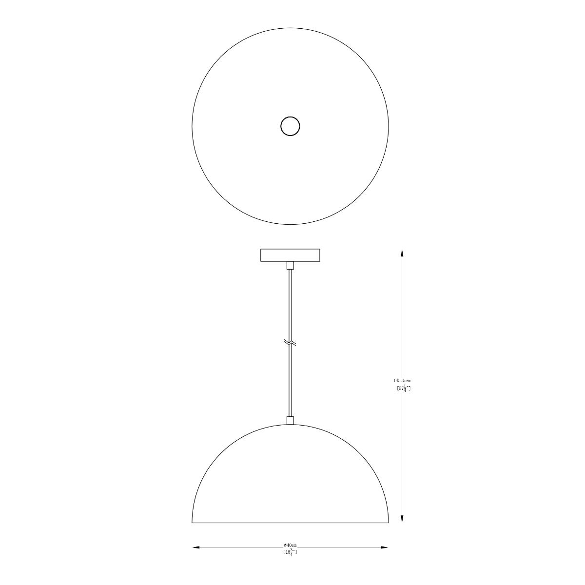 Lampa wisząca VELA A8001XL-WH