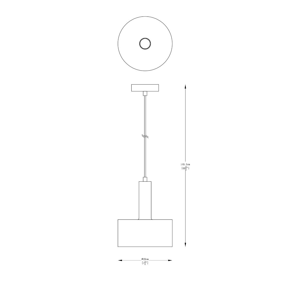 Lampa wisząca LEO A8133