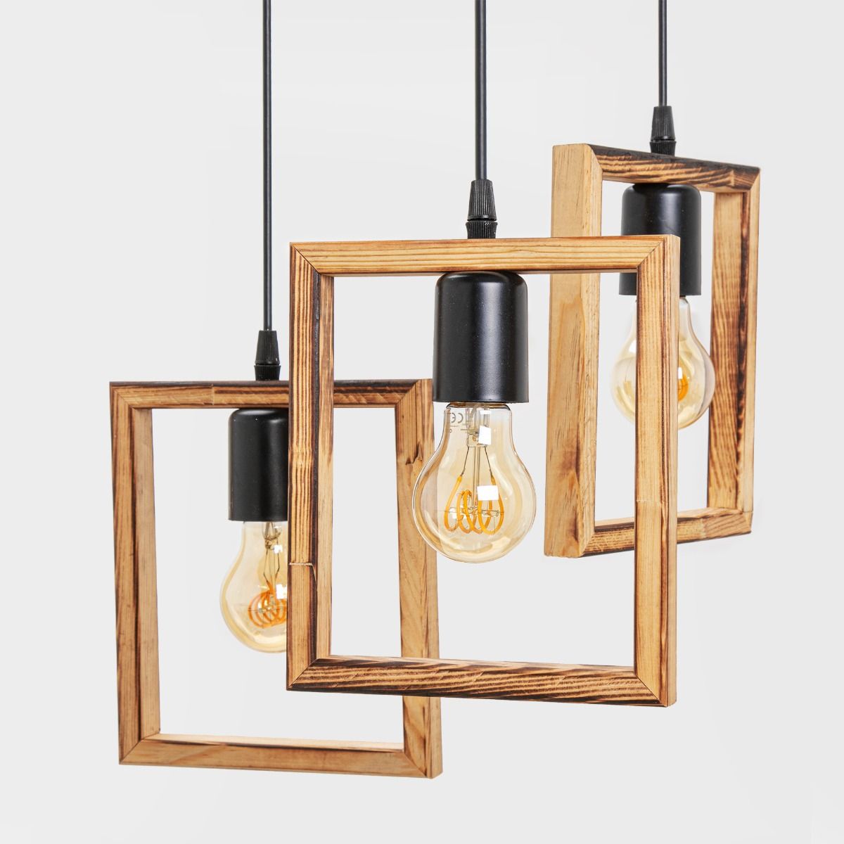  ASZ.1678 ATRIA LAMPA WISZĄCA BRĄZOWA/BROWN