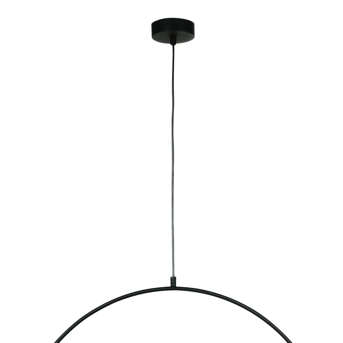 1222 BOW LAMPA WISZĄCA CZARNY + ZŁOTA SATYNA