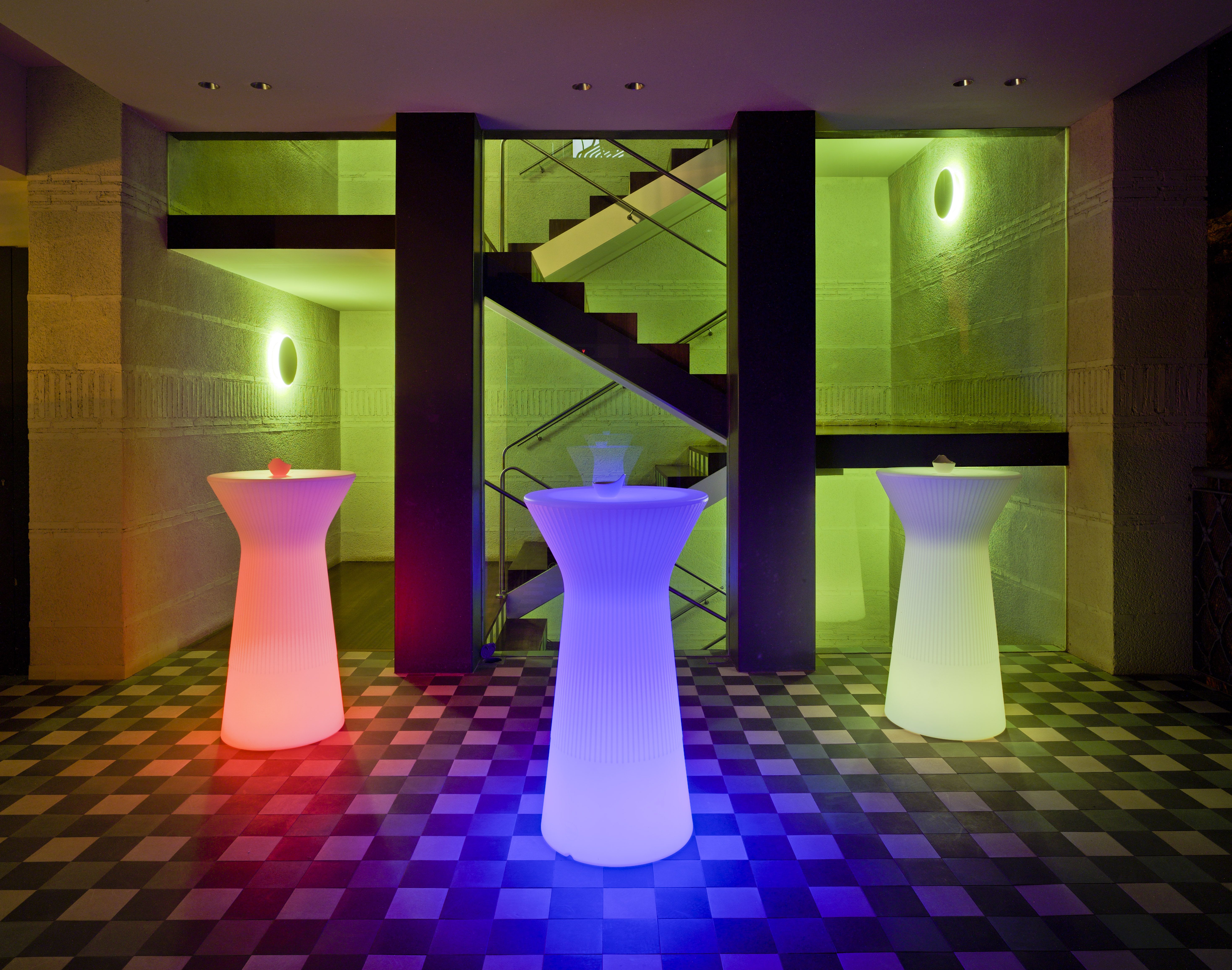 Stół solarny  LED RGB CAPRI IP65 3155