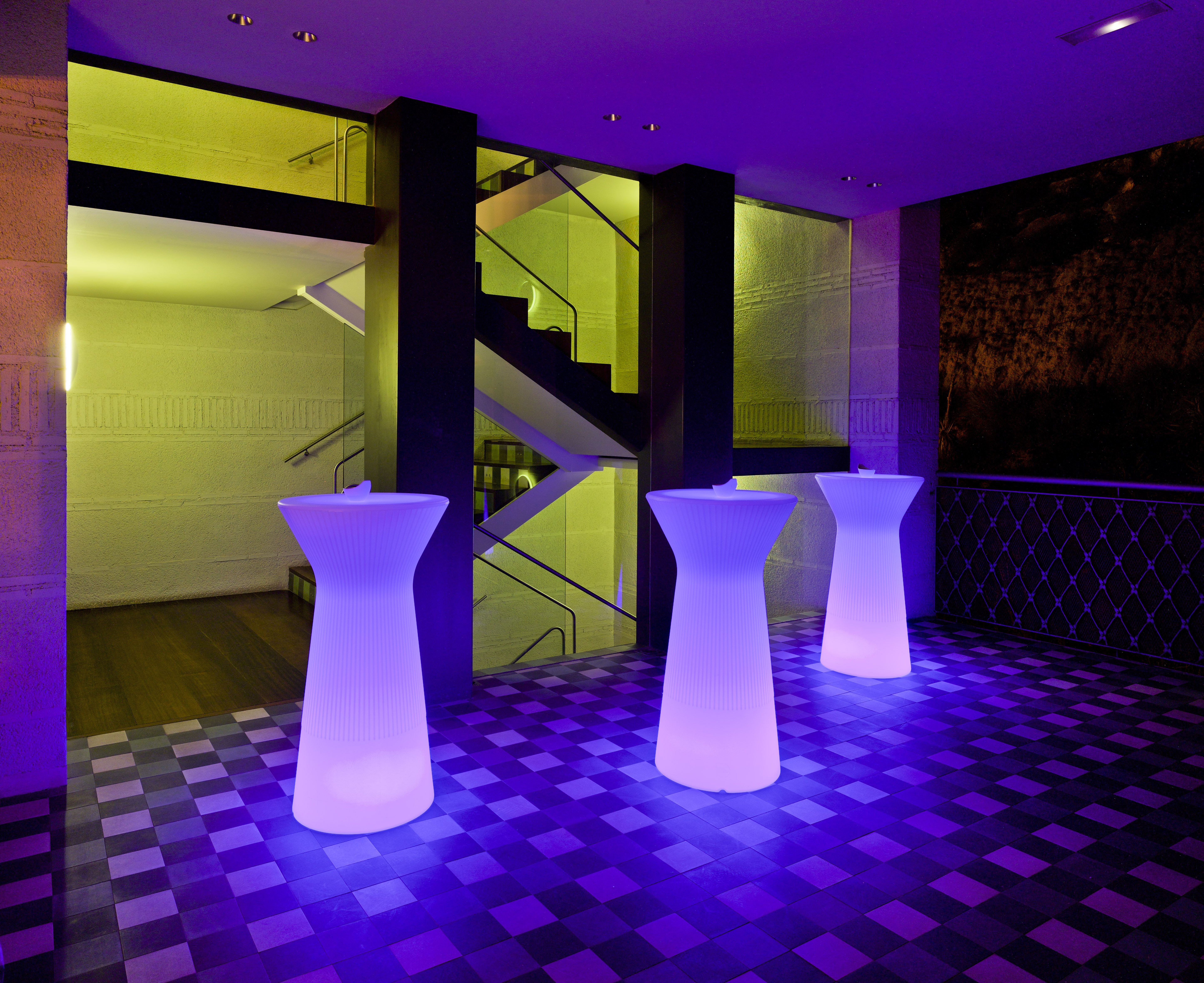 Stół solarny  LED RGB CAPRI IP65 3155