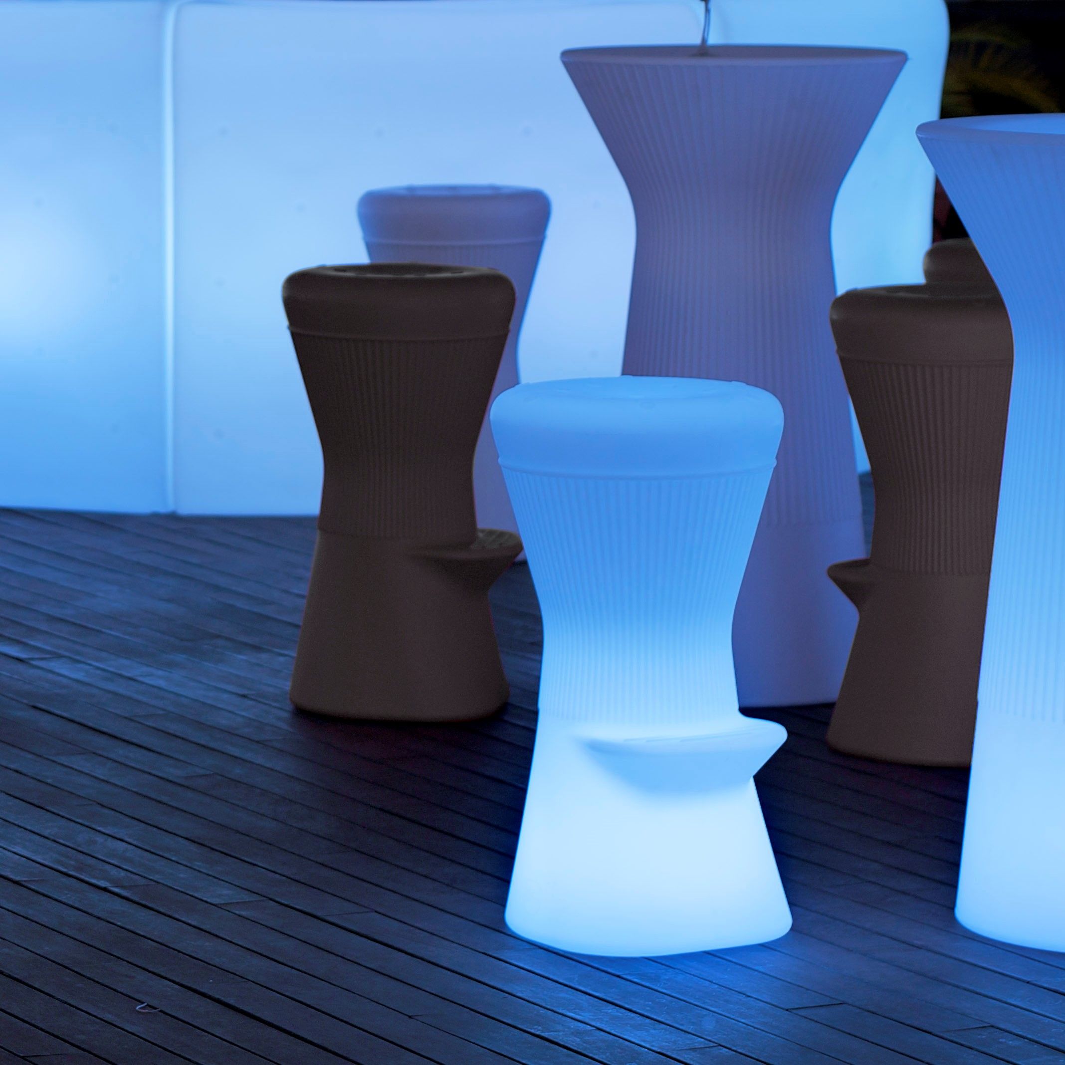 Krzesło solarne LED RGB CORFU IP65 3162