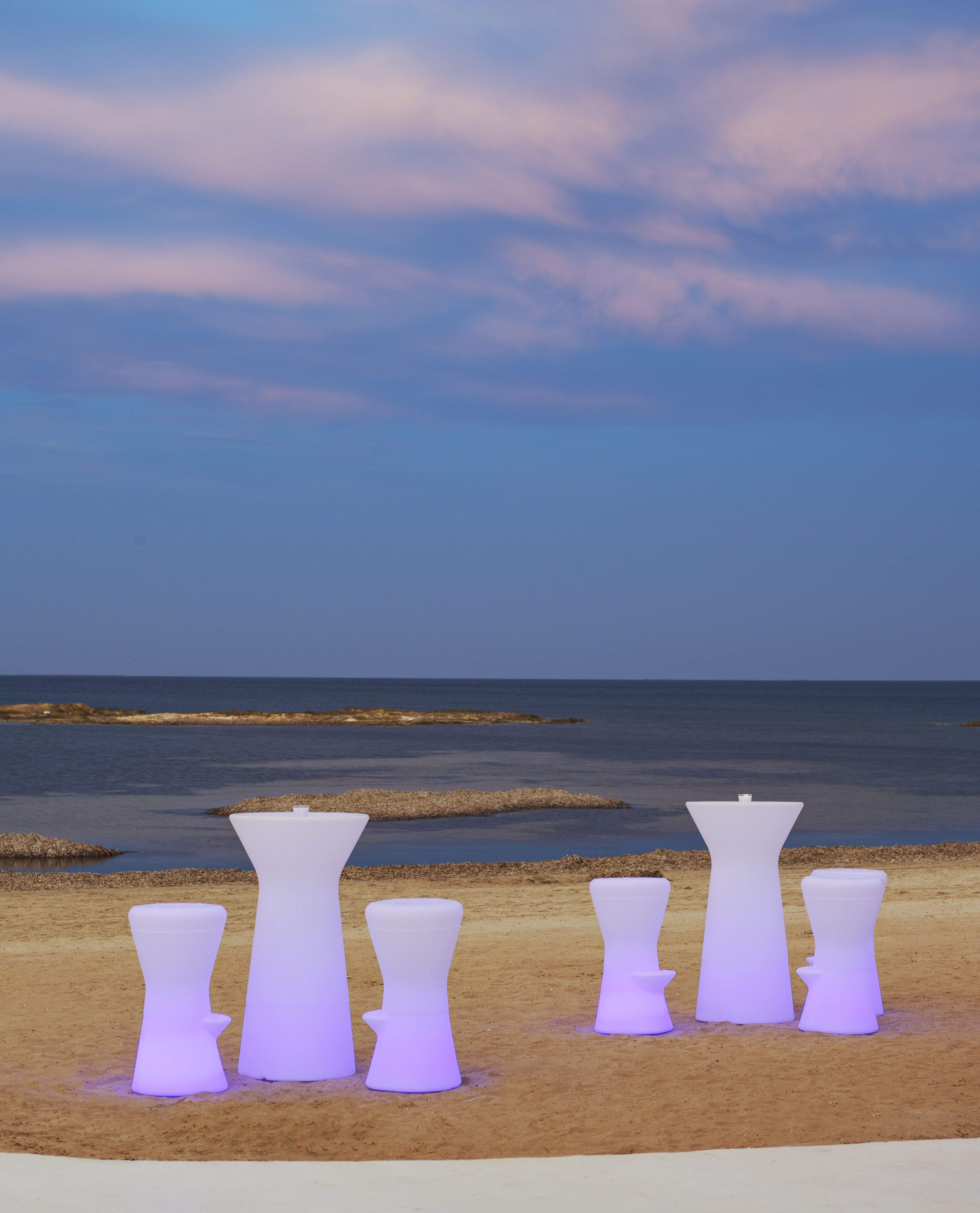 Krzesło solarne LED RGB CORFU IP65 3162