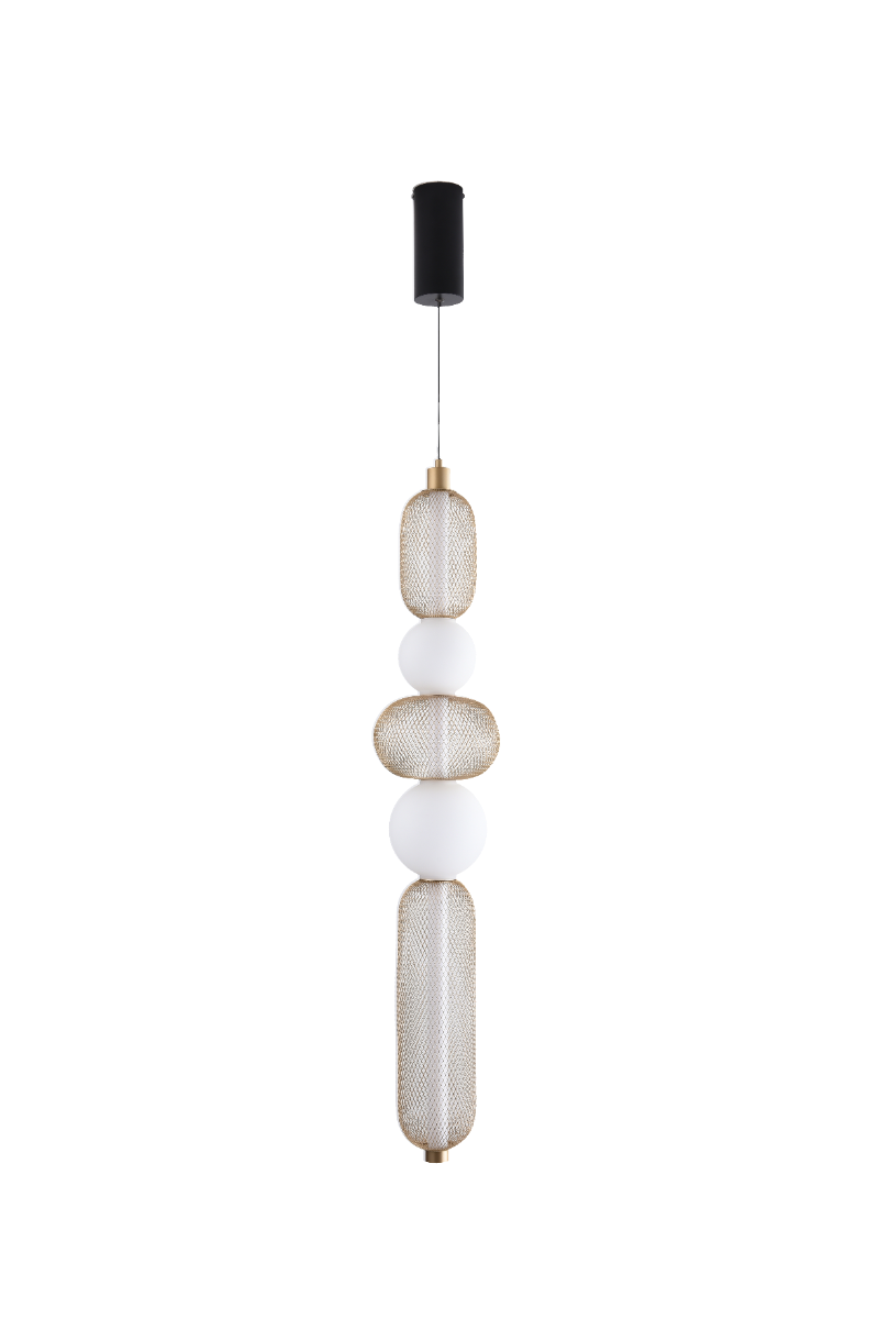 MD2596-5A-3BGT SARR LAMPA WISZĄCA BLACK+GOLD