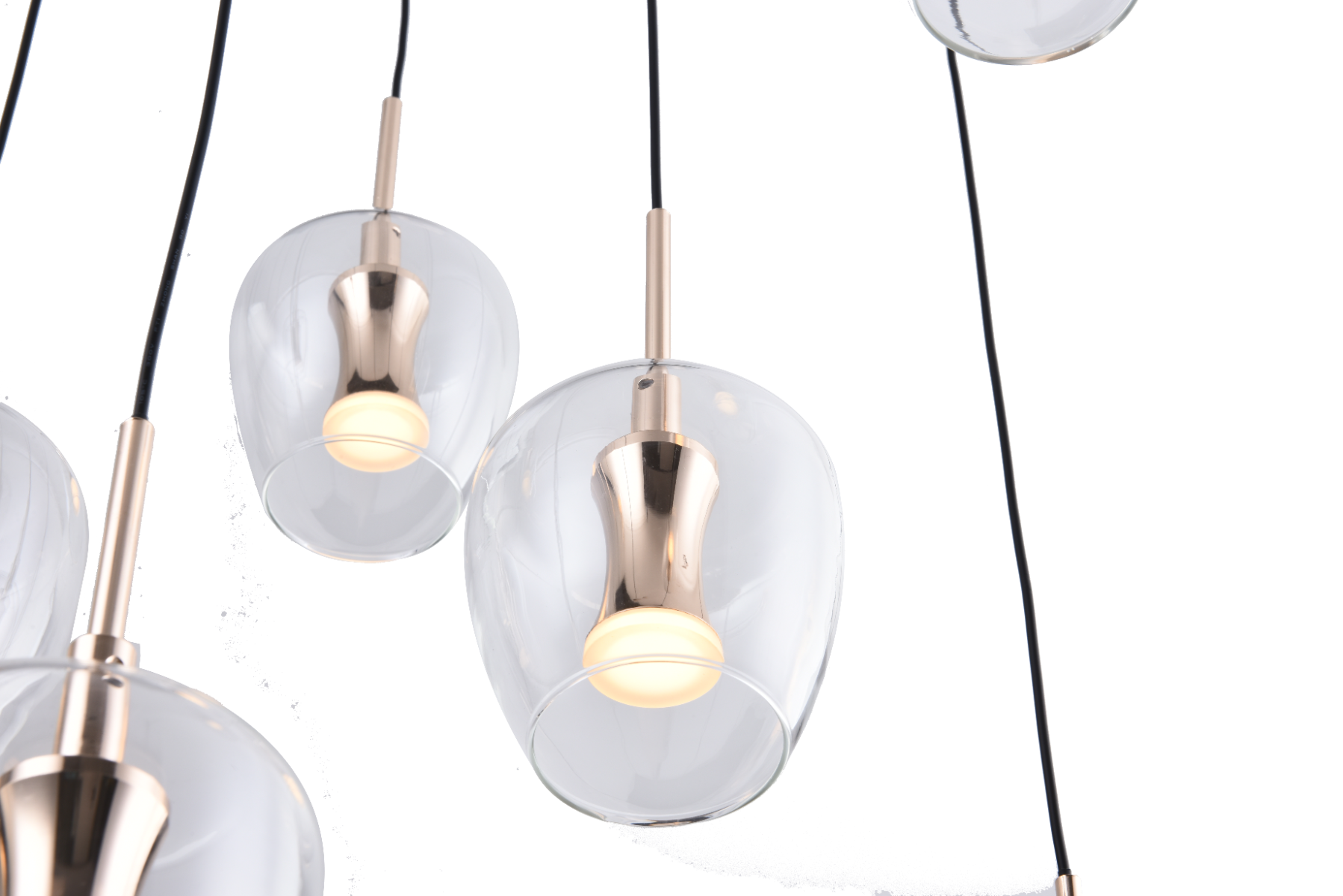 MD2291-11B-3BGT NELSON LAMPA WISZĄCA BLACK-GOLD