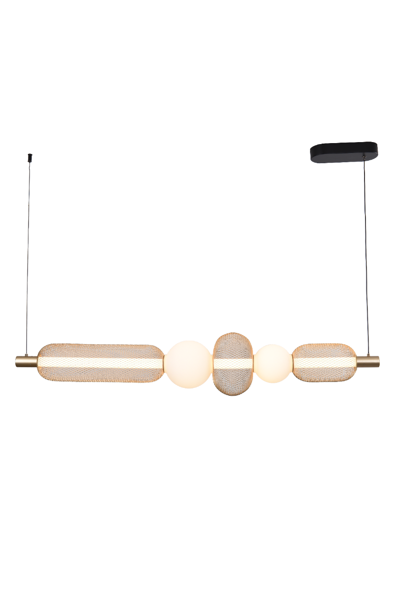 MD2596-5B-3BGT SARR LAMPA WISZĄCA BLACK+GOLD