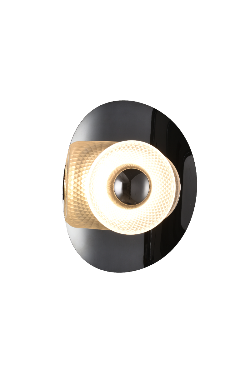 MB2293-1S-3BCT DIOP KINKIET CZARNY CHROM/BLACK CHROME