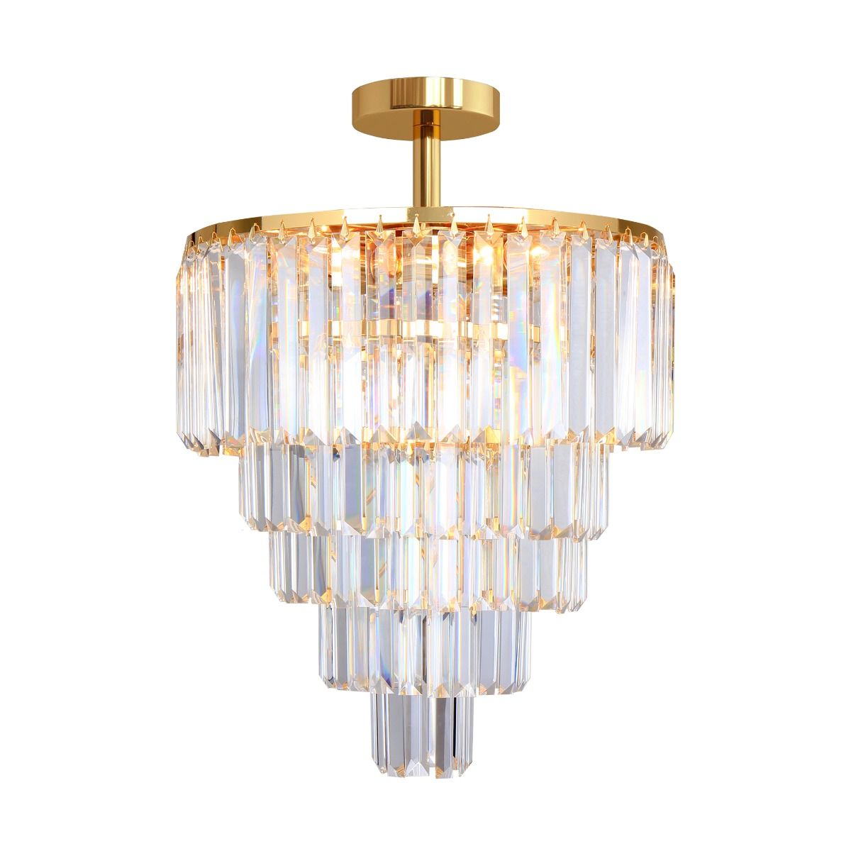 Lampa sufitowa AMEDEO FC17106/6+3+1-GOLD+CL