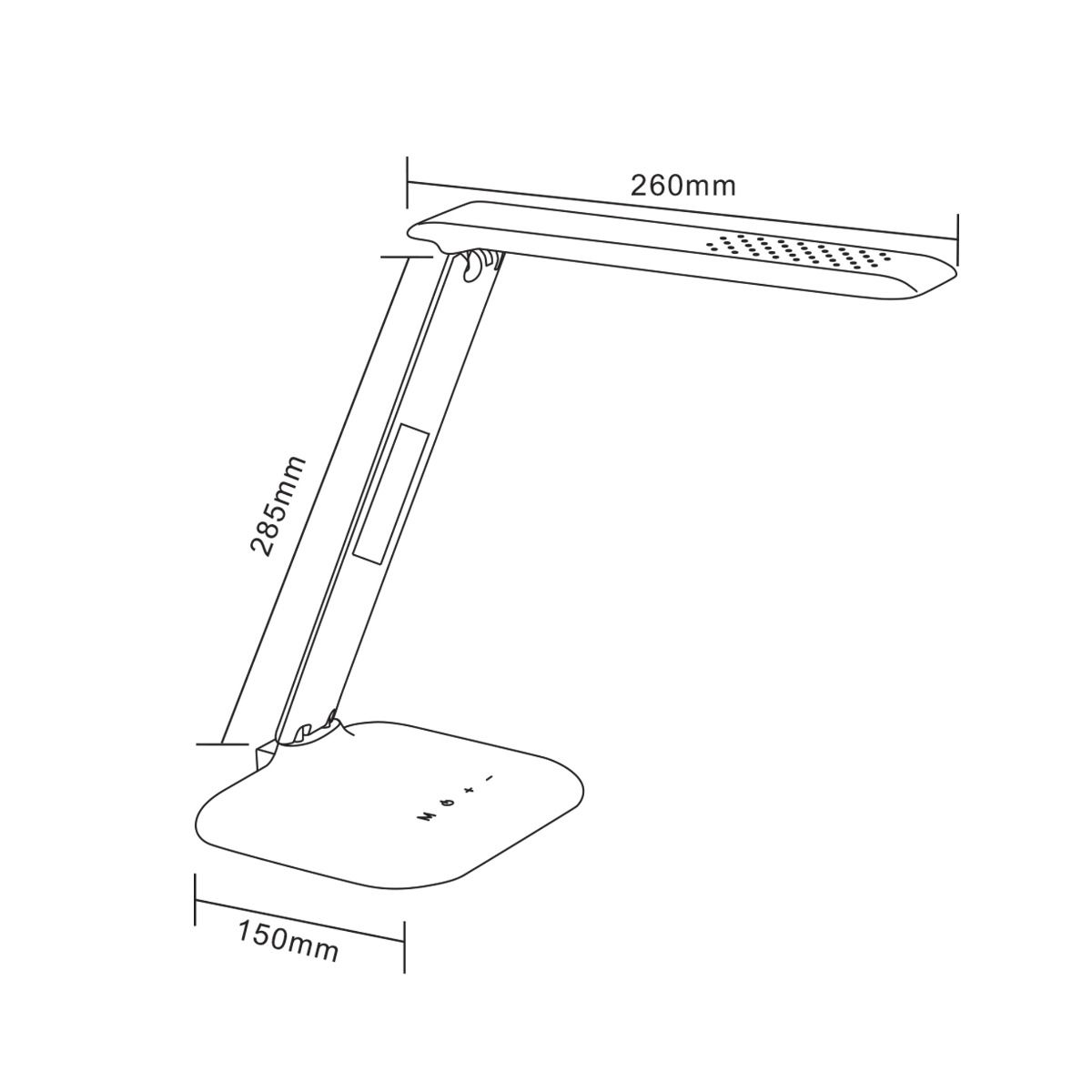 Lampa biurkowa LED H1408S-WH