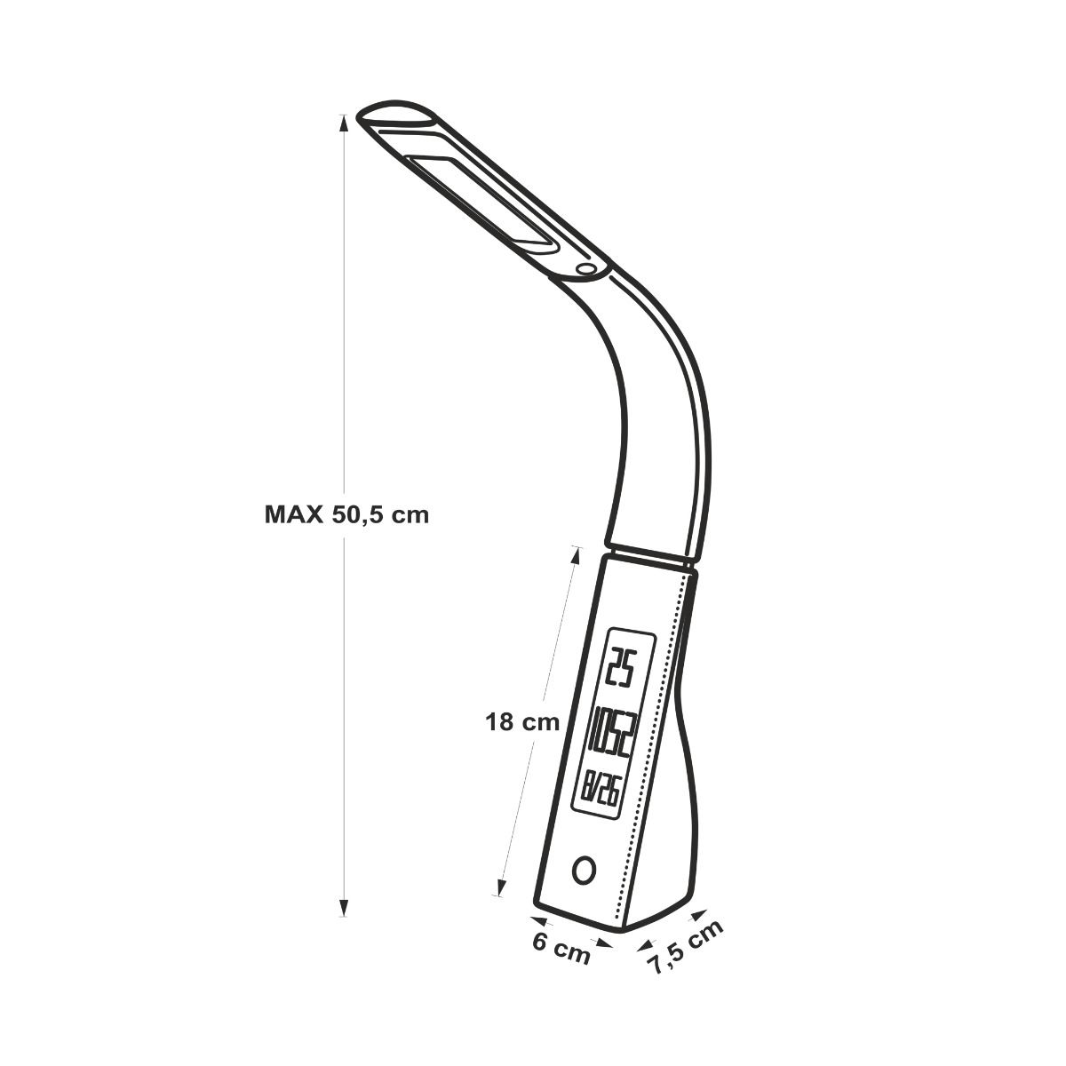 Lampa biurkowa LED H1633