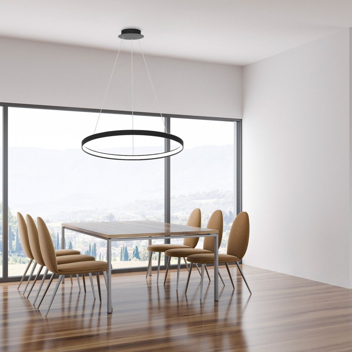Lampa wisząca CIRCLE 78 LA0721/1 - BK