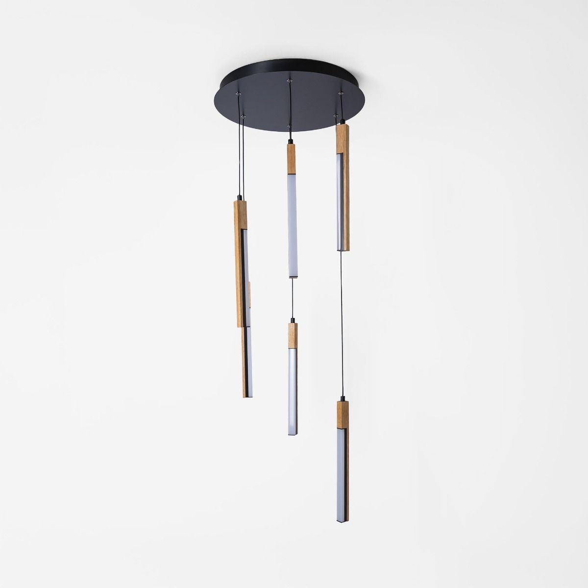 MD4768-6-3BMT ELIOT LAMPA WISZĄCA CZARNA-DREWNO/BLACK-WOOD