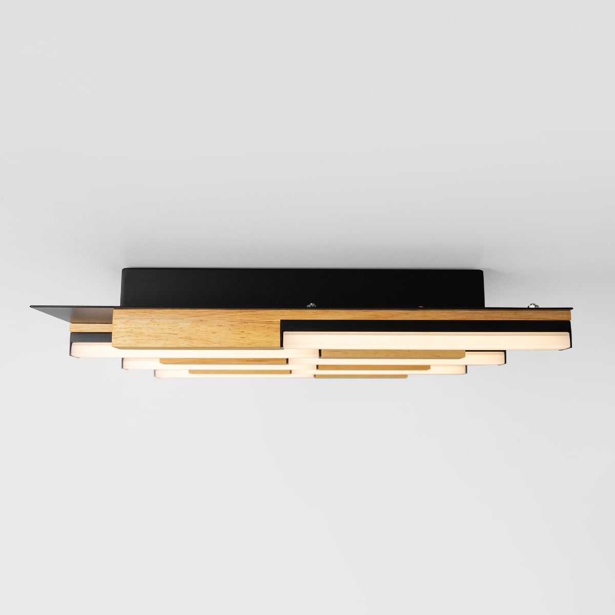 MX4980-6S-3BMT ELIOT LAMPA SUFITOWA CZARNA-DREWNO/BLACK-WOOD