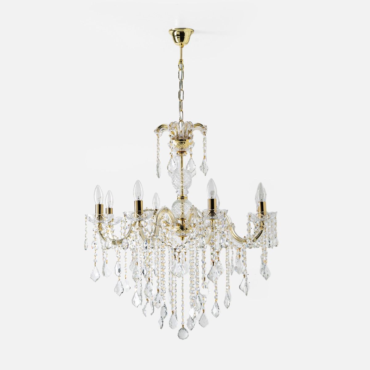 Lampa wisząca CHATEAU 14004/8-GLD