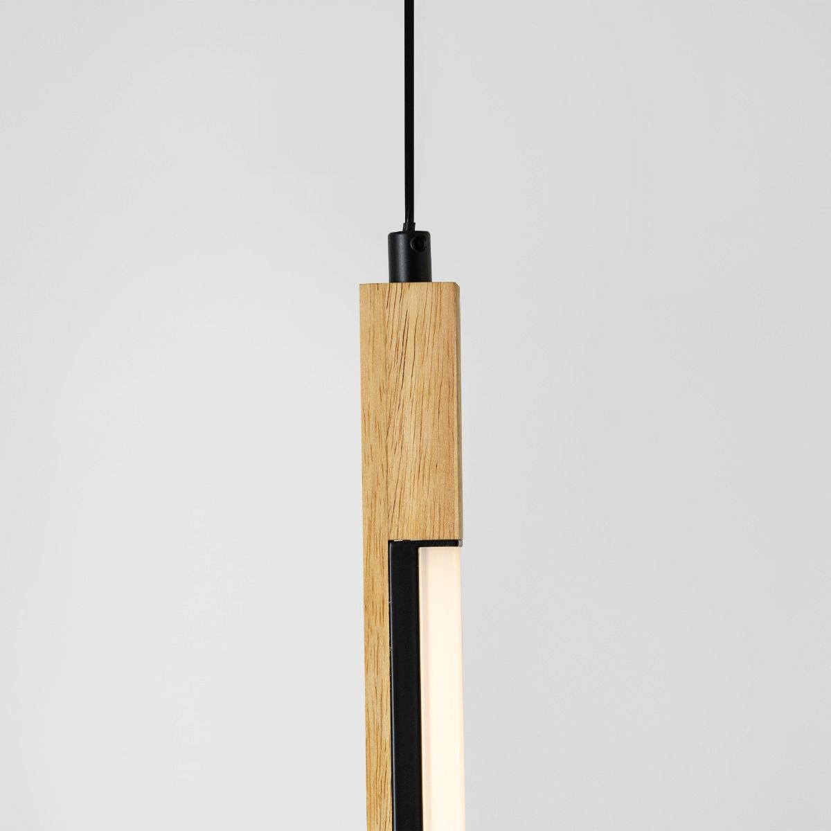 MD4768-5-3BMT ELIOT LAMPA WISZĄCA CZARNA-DREWNO/BLACK-WOOD