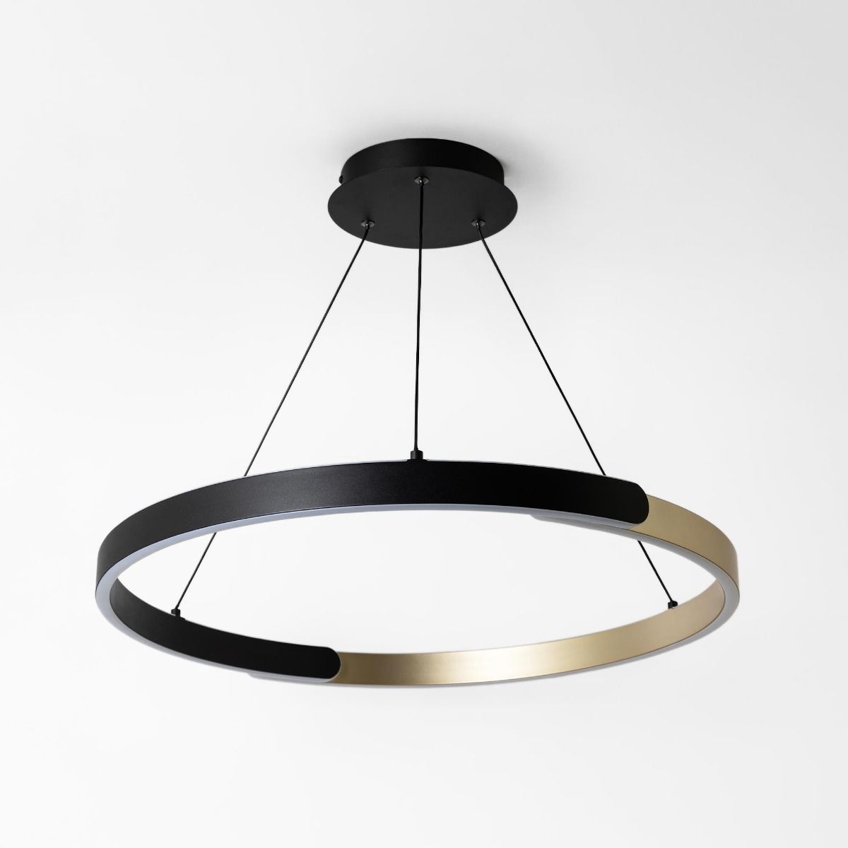 MD4417-1M-3BGD LINOS LAMPA WISZĄCA CZARNO-ZŁOTA/BLACK-GOLD