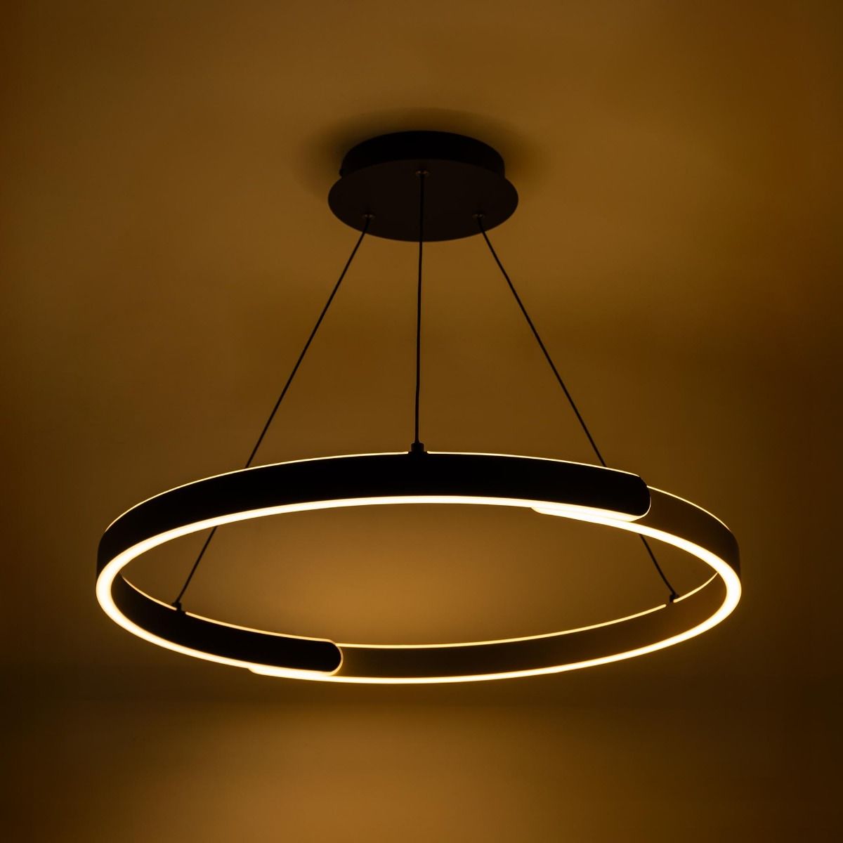 MD4417-1M-3BGD LINOS LAMPA WISZĄCA CZARNO-ZŁOTA/BLACK-GOLD