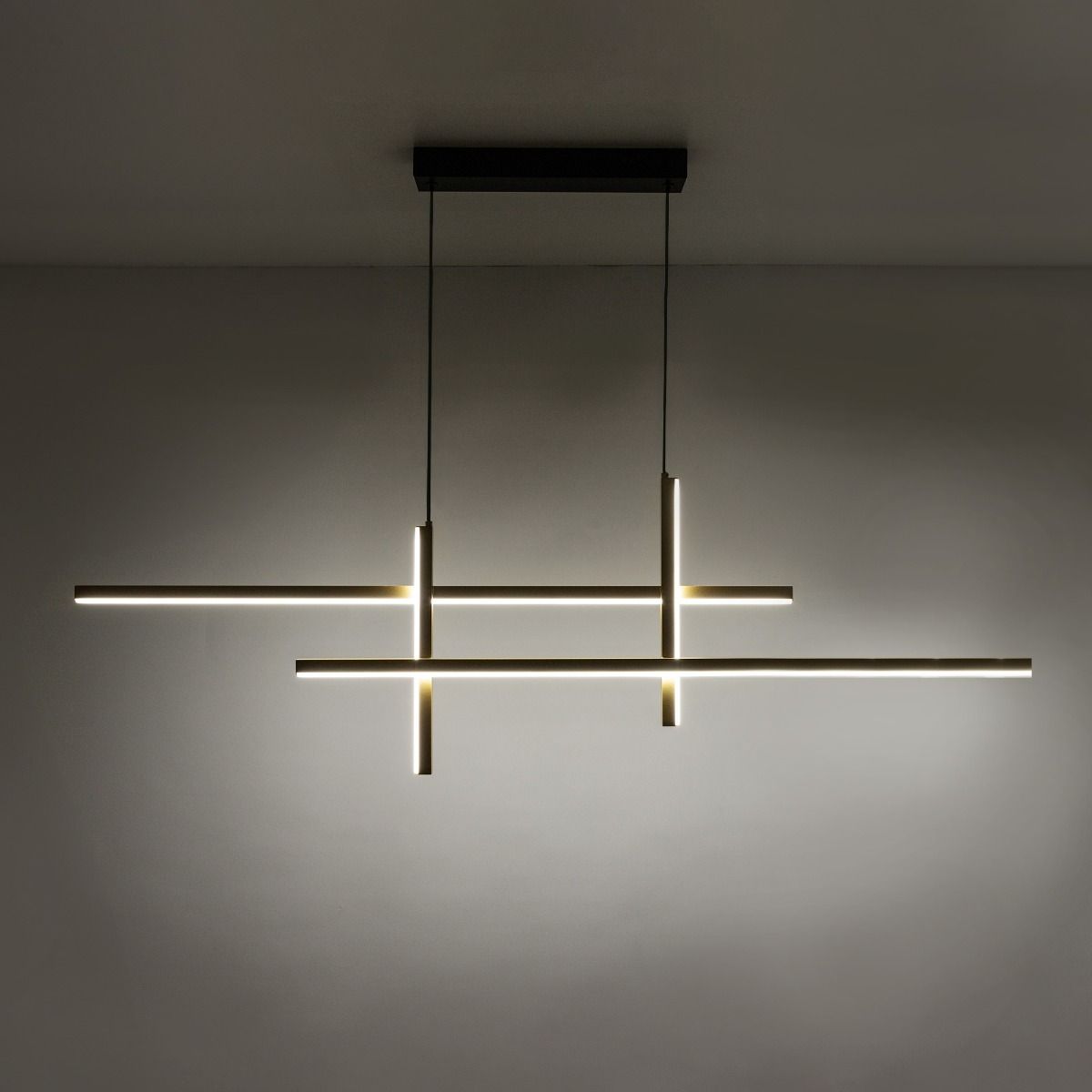 22008P-BK/GD EDGE LAMPA WISZĄCA CZARNO-ZŁOTA/BLACK-GOLD