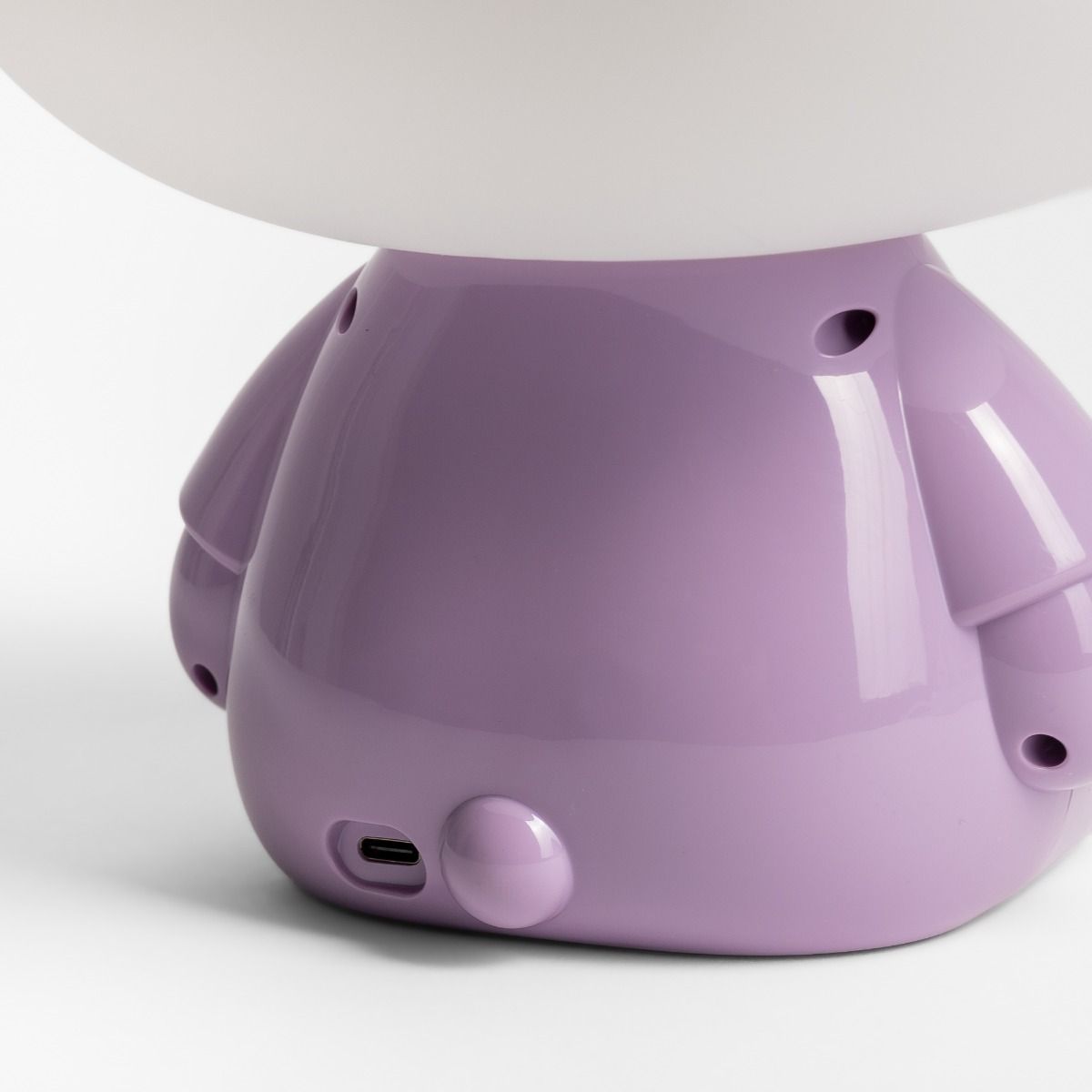 KDR-603B-PE LAMPA STOŁOWA ŚWINKA FIOLETOWA/PURPLE