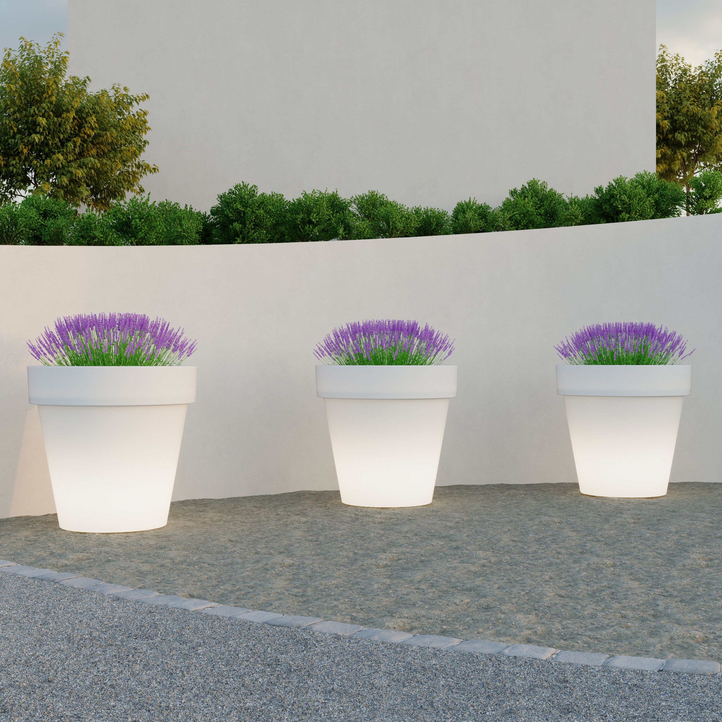 Doniczka MAGNOLIA 120 LED 3335