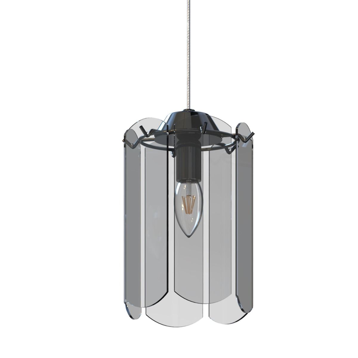 MD3523-1-EBCN NIRA LAMPA WISZĄCA CZARNA/BLACK