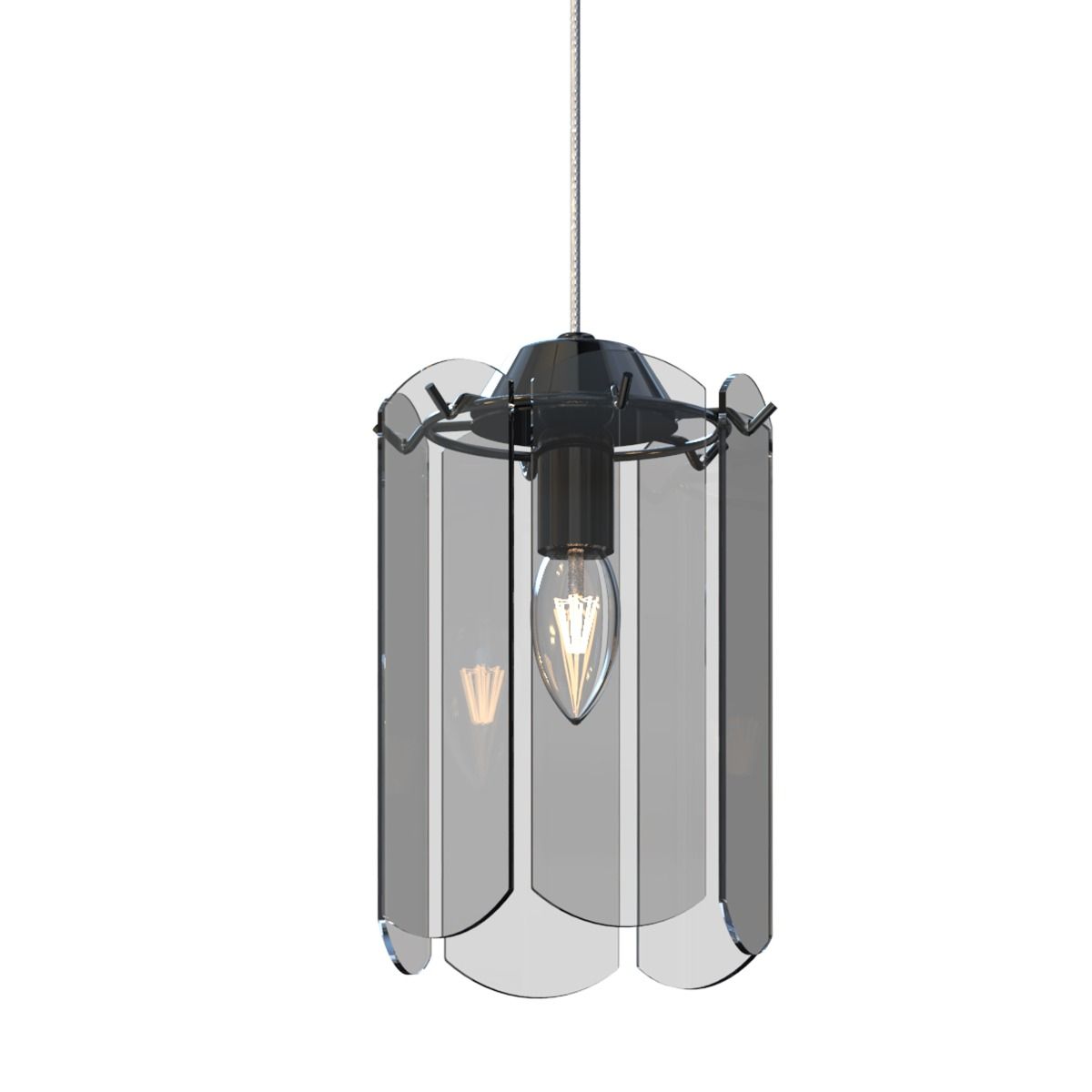 MD3523-1-EBCN NIRA LAMPA WISZĄCA CZARNA/BLACK