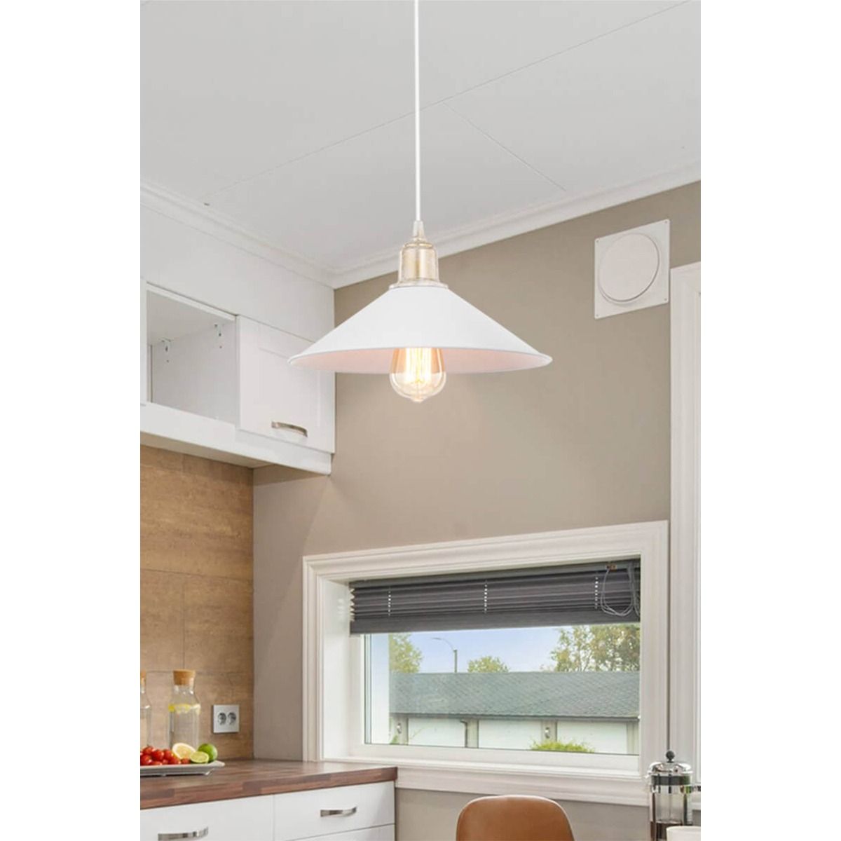 MDL.4157 MAYA LAMPA WISZĄCA BIAŁA/WHITE