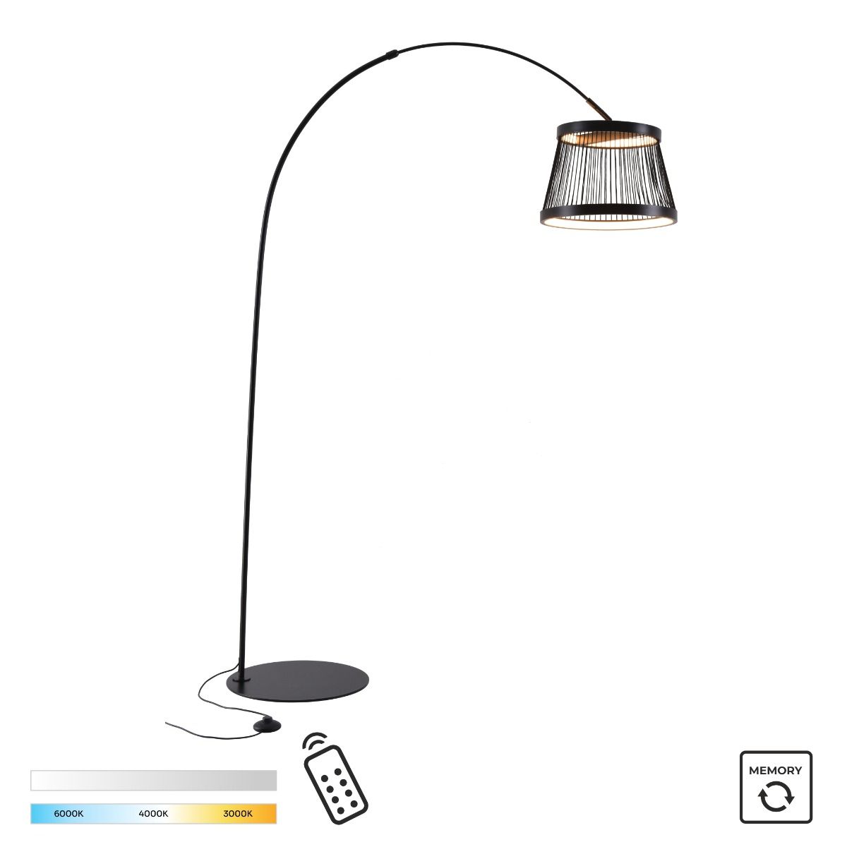 Lampa podłogowa BALU ML3228-1-3BD