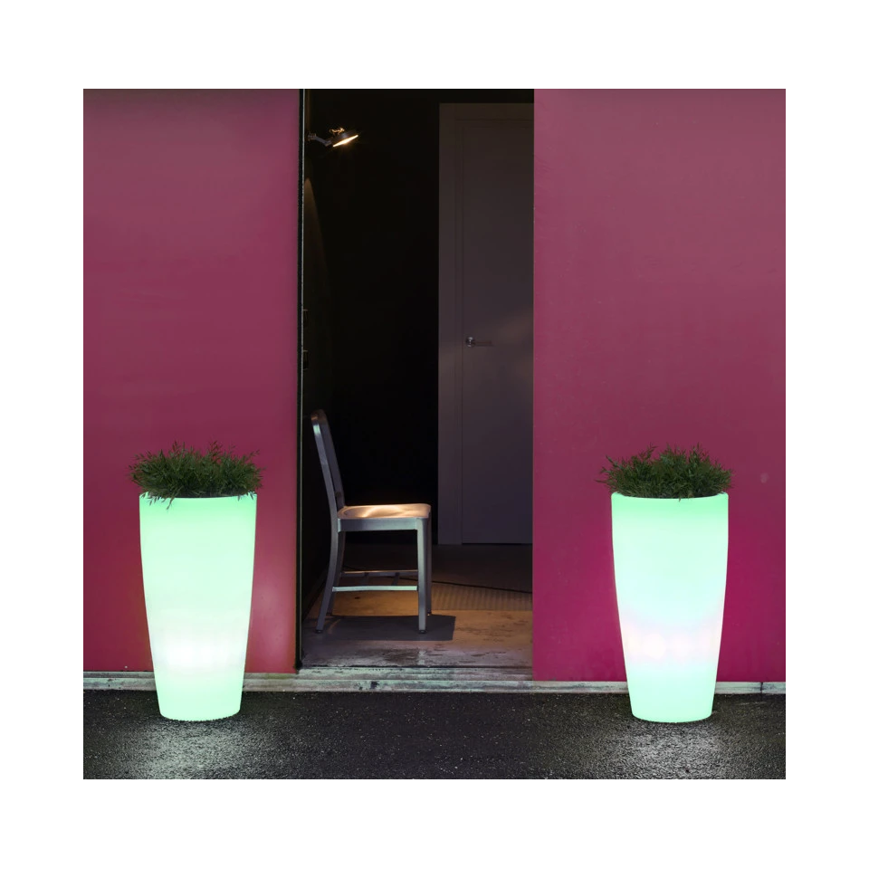 Doniczka BAMBU LED LUMBM070WLNW