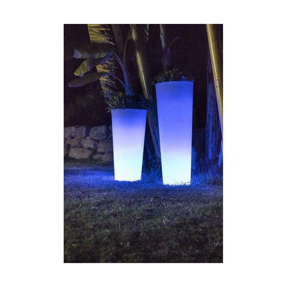 Doniczka solarna FICUS 80 LED RGB 3343