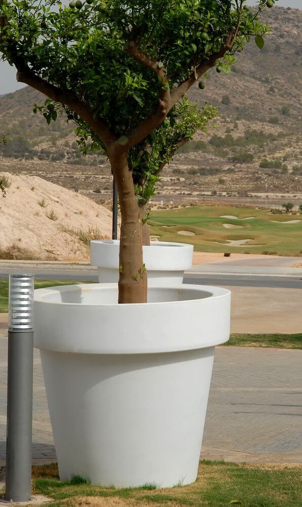 Doniczka solarna LED JDNMGN120XXSSNW