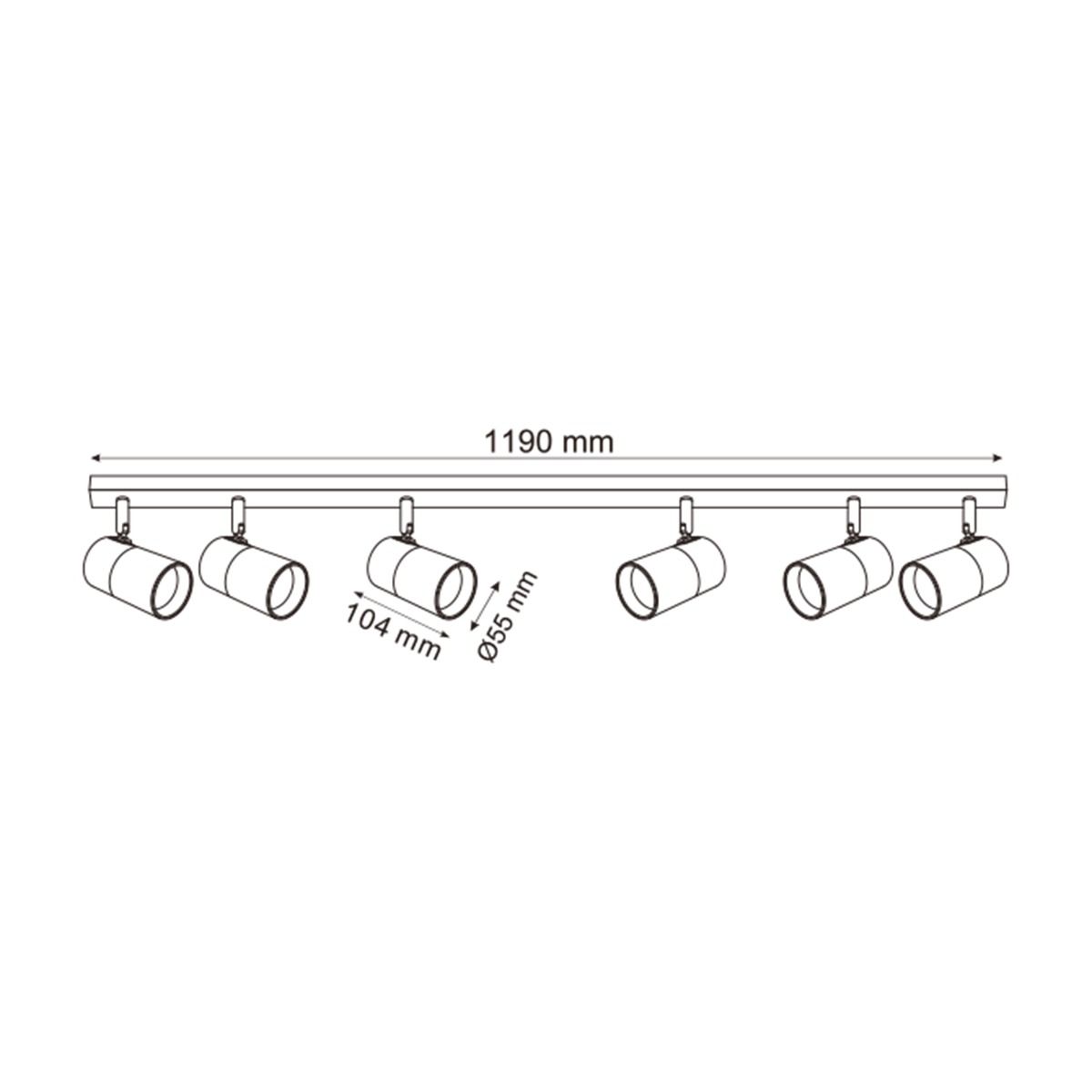 OB-2204BD-6-BK FORI LISTWA CZARNA-ZŁOTA/BLACK-GOLD